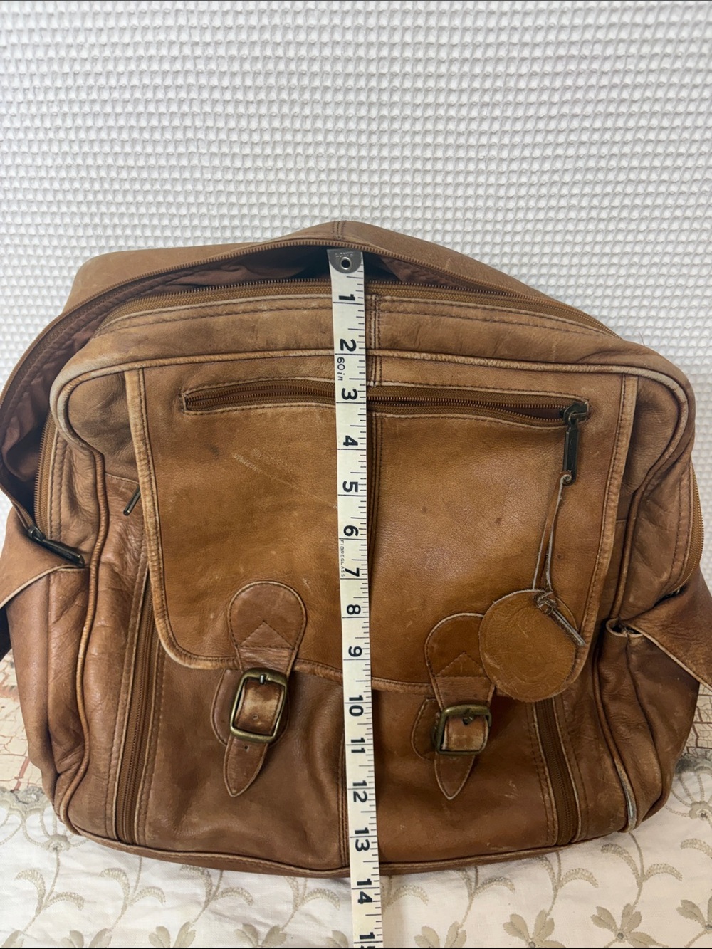 Cortez Colombian leather backpack - Picture 4 of 16